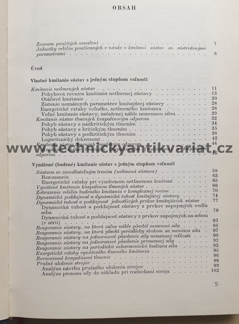 Mechanika 5 kmitanie - Robert Binder (1968)