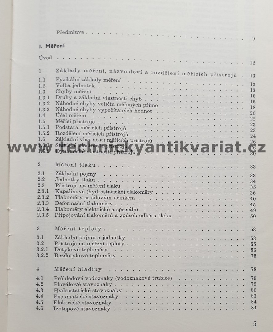 Měření a regulace ve vytápění - J. Cikraht (1984)
