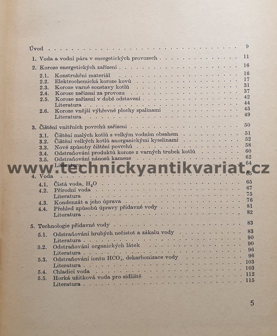 Úprava kotelní vody a čistota páry - František Karas (1965)