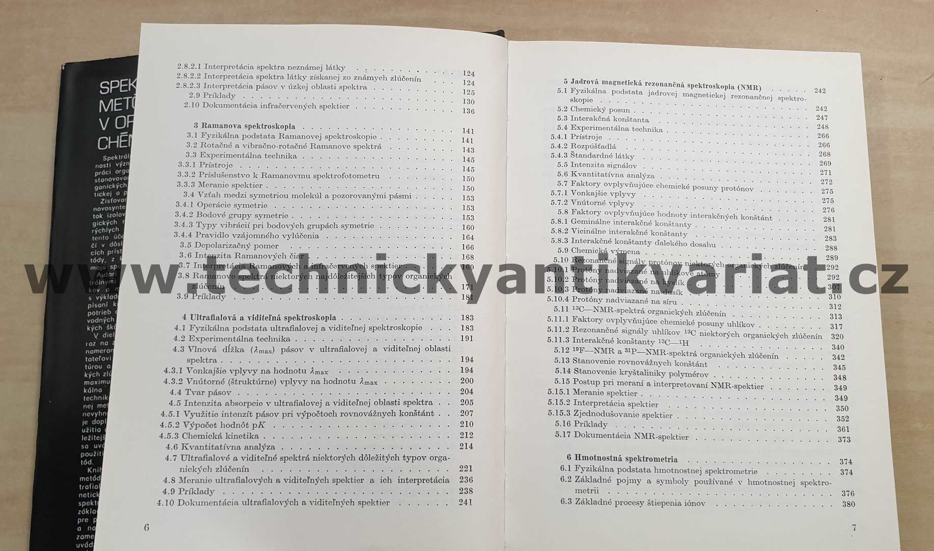 Spektrálne metody v organickej chémii a technologii - Kovač, Leško (1980)