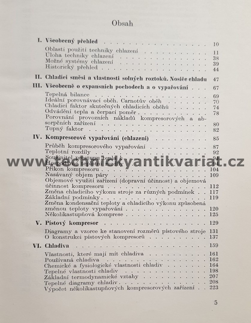 Technika chlazení - Matts Backstrom (1959)