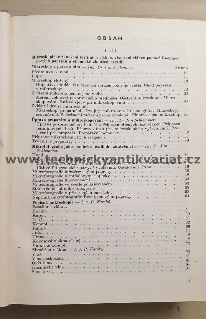 Zkušebnictví v textilním průmyslu - Oldřich Myšinský (1952)