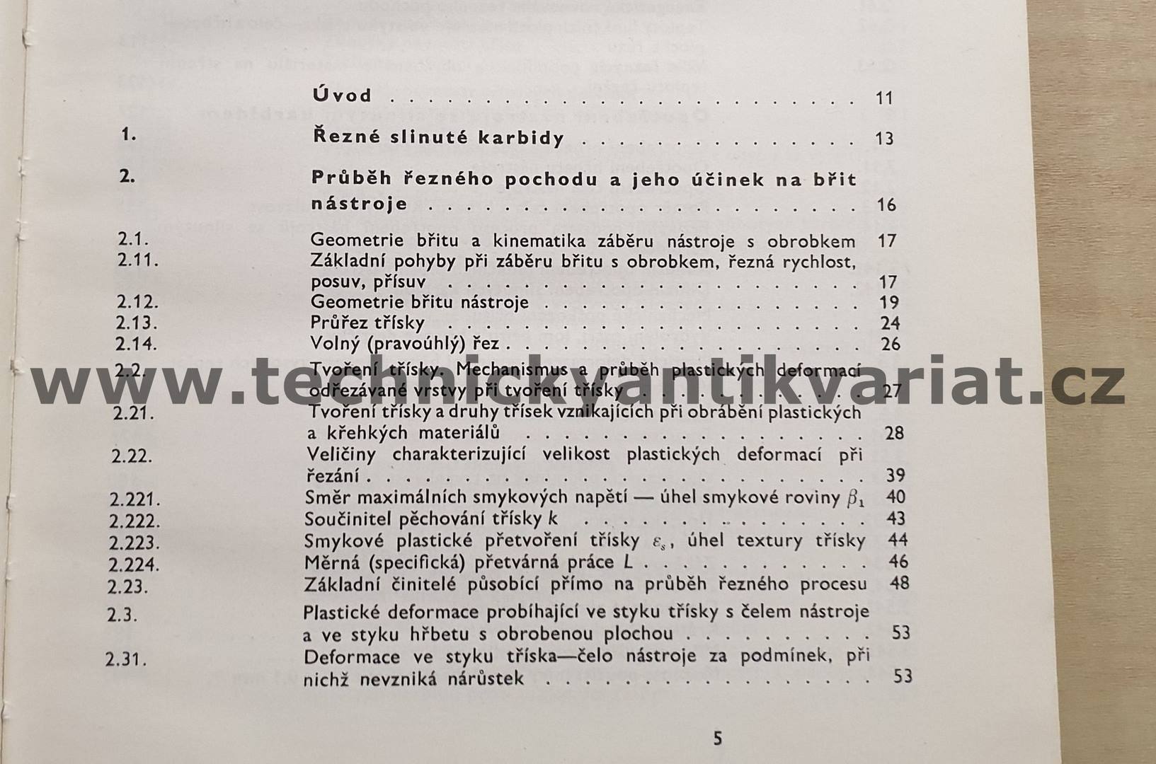 Slinuté karbidy pro obrábění - Dlouhý, Houdek, Koloc (1964)