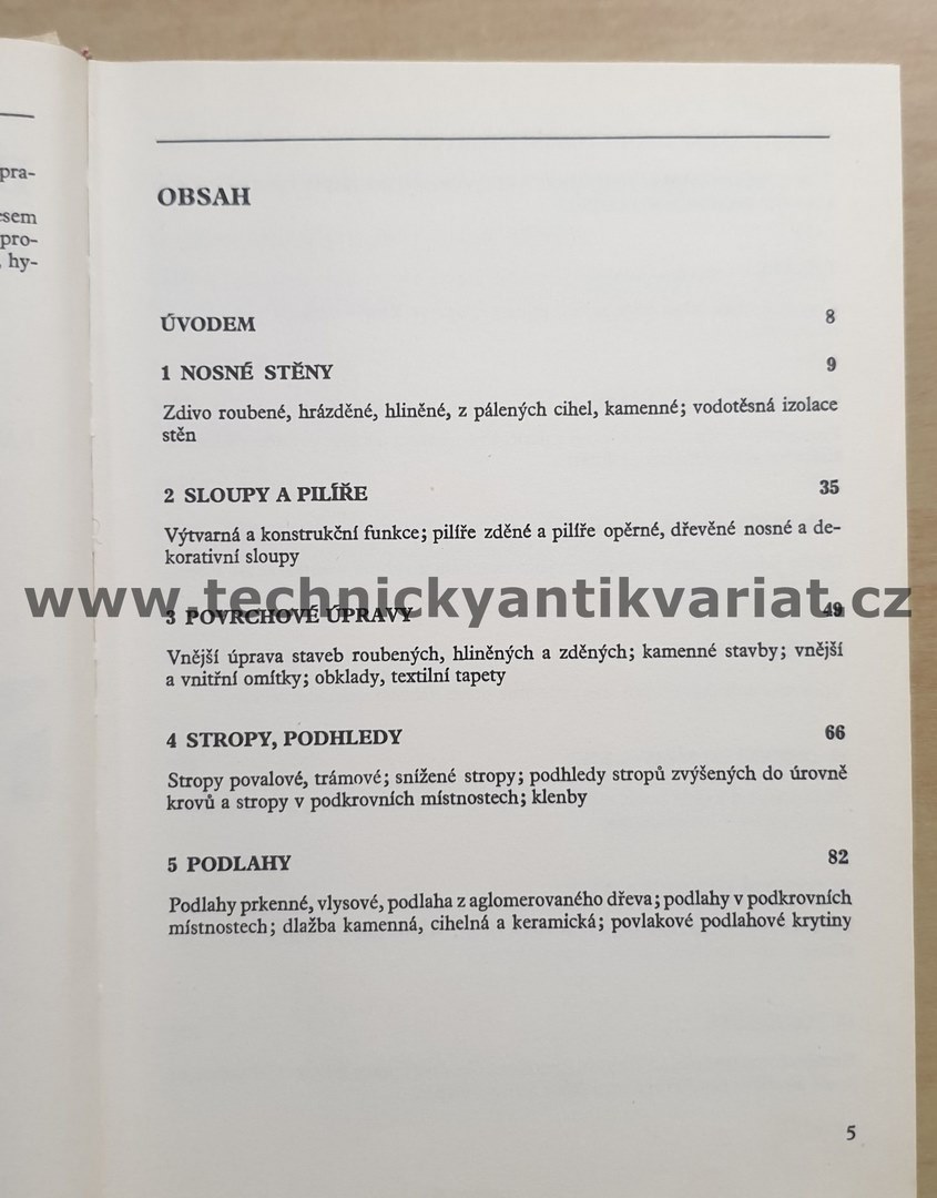 Detail rekreační chalupy - A. Kadlecová (1982)