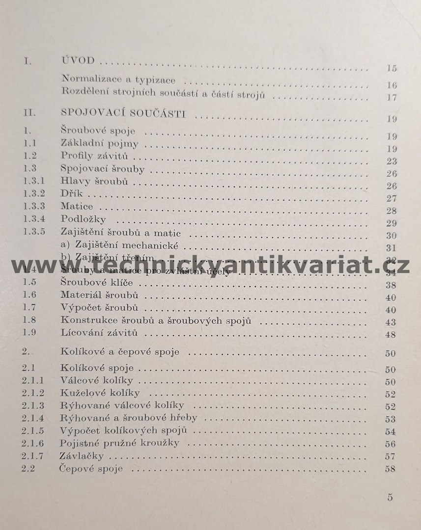 Části strojů - Bartoš, Novák, Šlégr (1975)