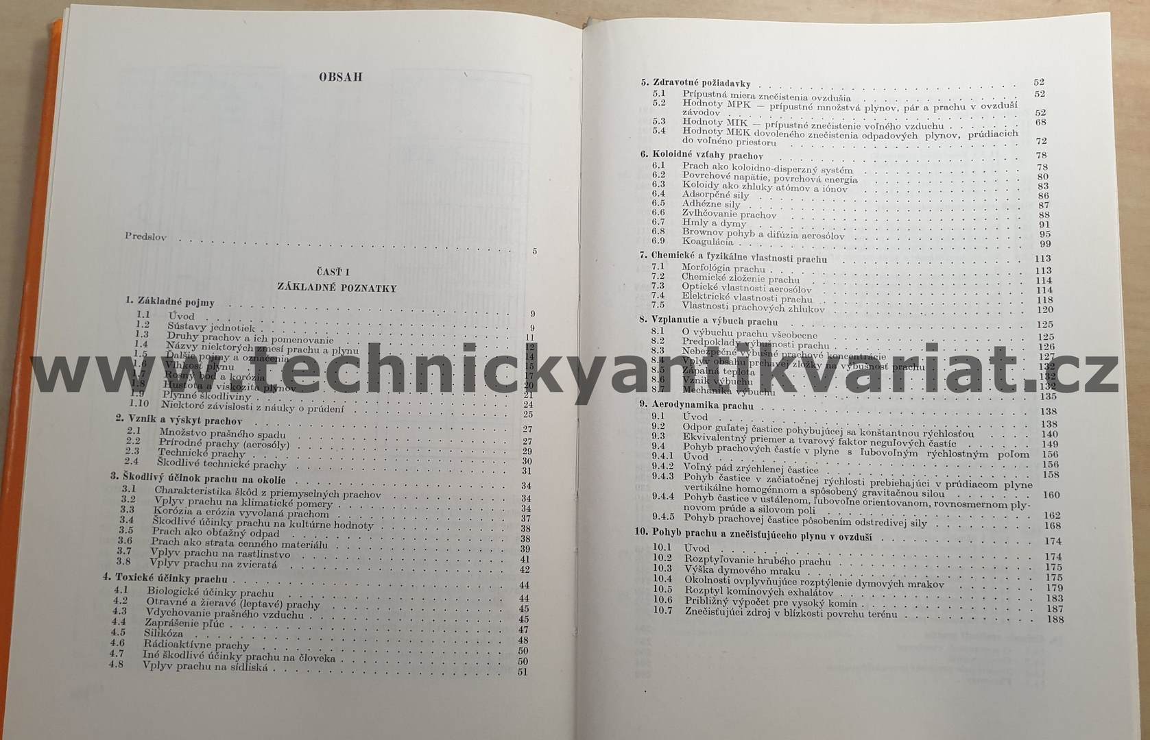 Odstraňovanie a odlučovanie prachu - István Koncz (1977)