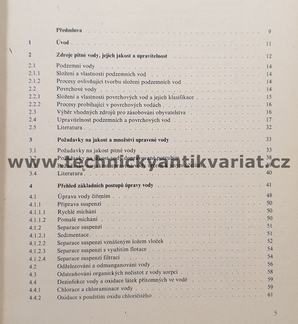 Příručka pro kontrolu a řízení provozu úpraven vody - Ladislav Žáček (1988)