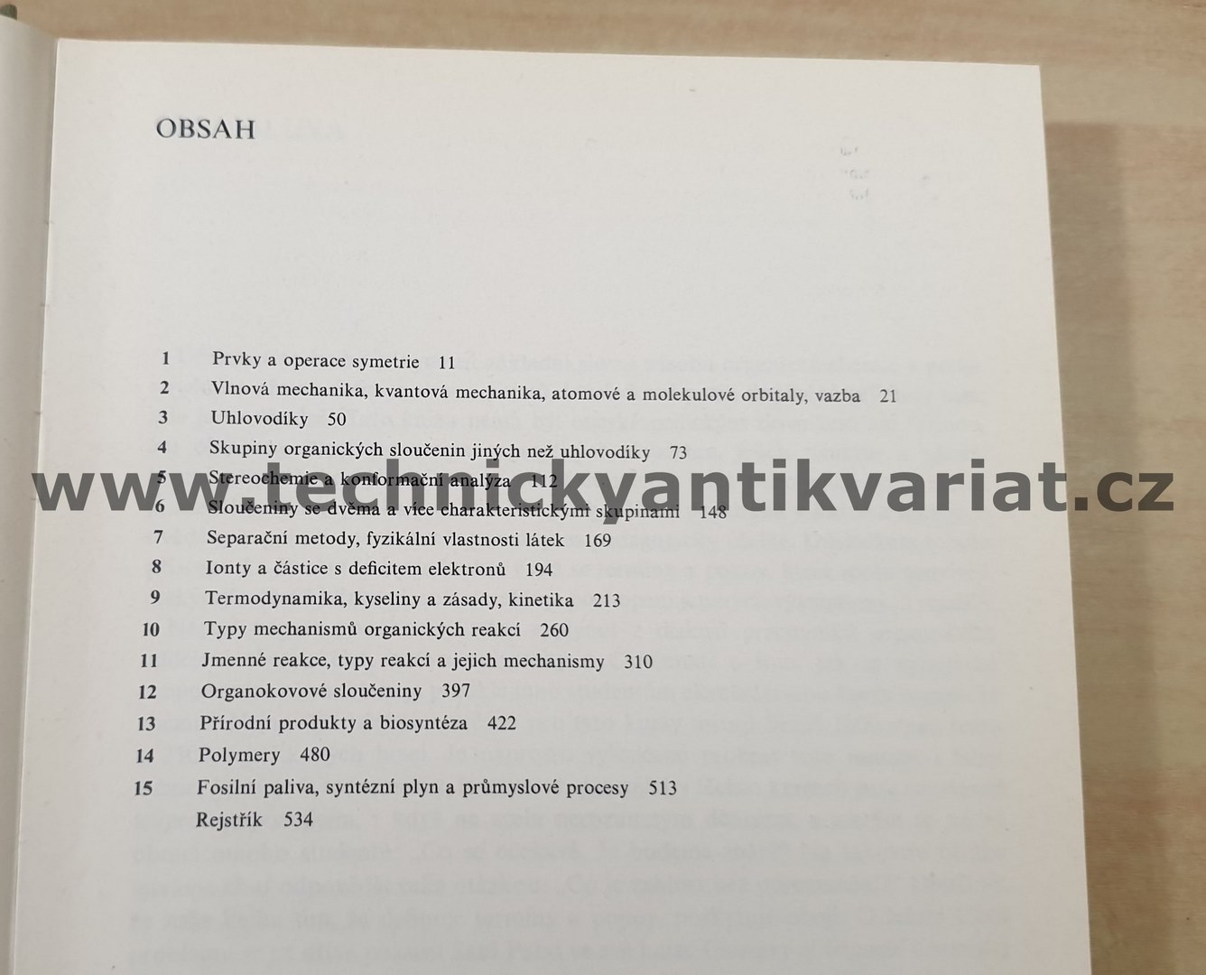 Organická chemie - příruční naučný slovník - Orchin, Kaplan, Macomber, Wilson, Zimmer (1986)