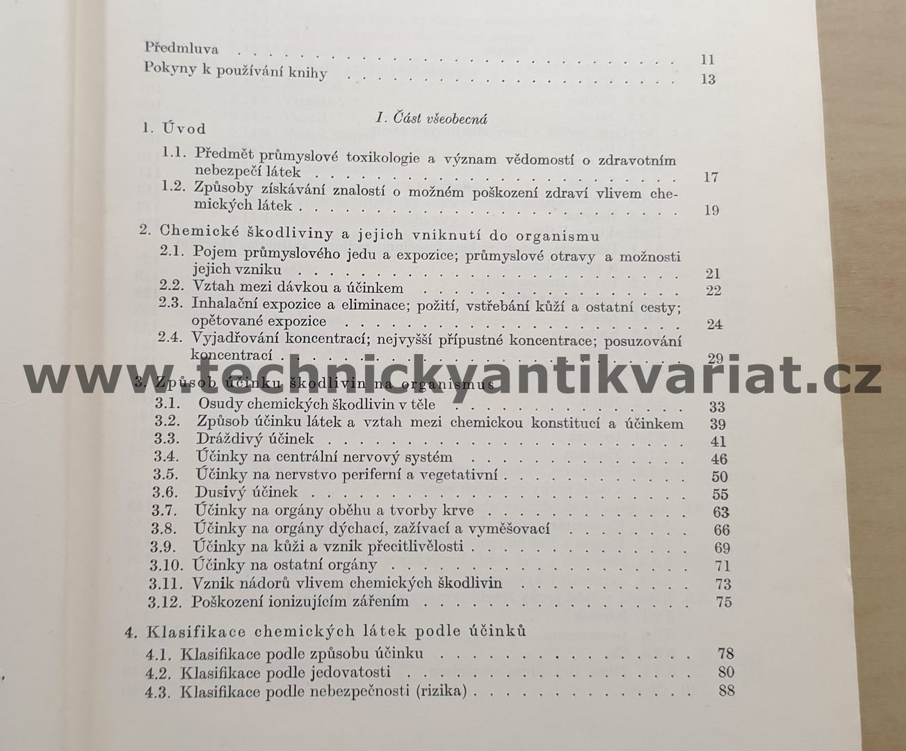 Přehled průmyslové toxikologie - Josef Marhold (1964)