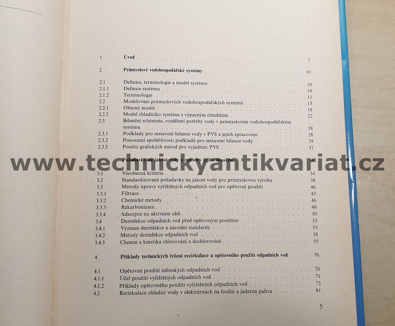 Opětovné používání vody v průmyslu - Pavel Dočkal (1988)