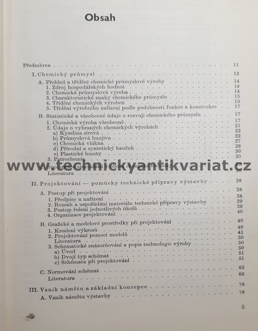 Projektování a výstavba chemických výroben - Rudolf Dohnánek (1964)