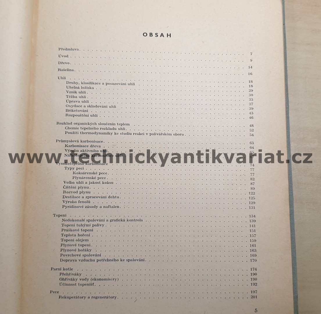 Paliva a jejich použití - Stanislav Landa (1956)