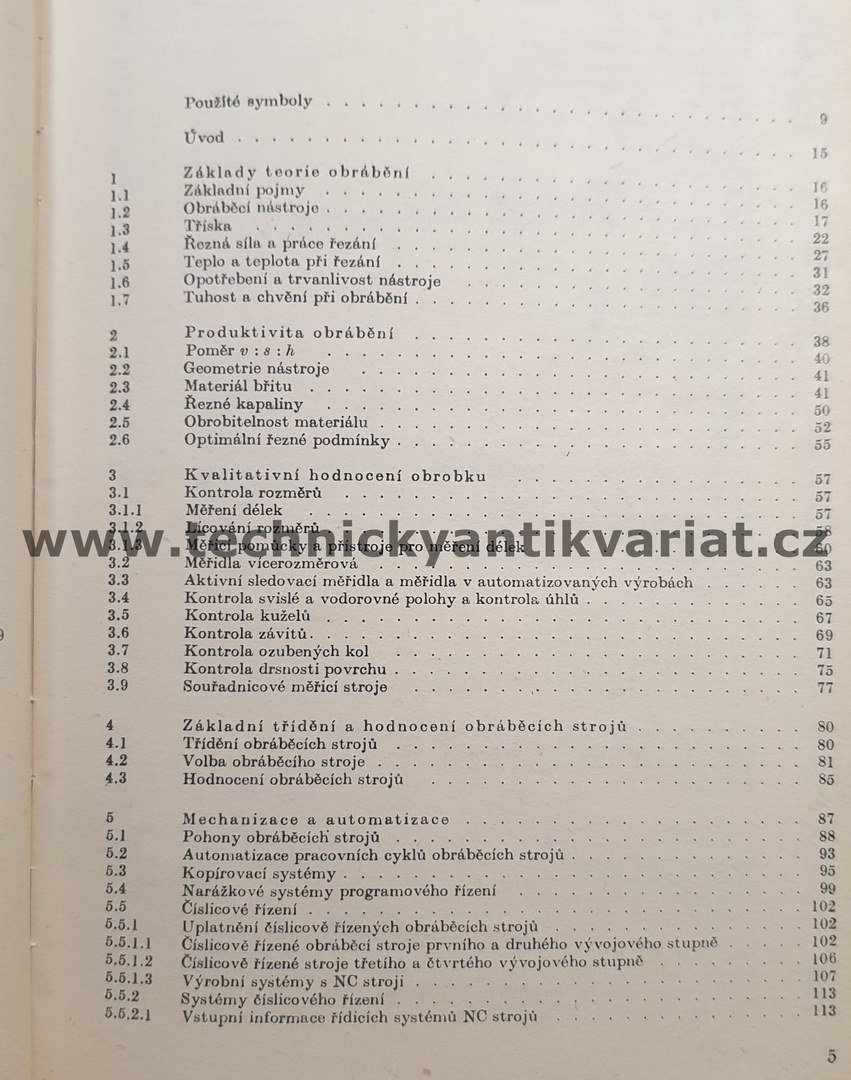 Technologie obrábění a montáží - Bohumil Vlach (1990)