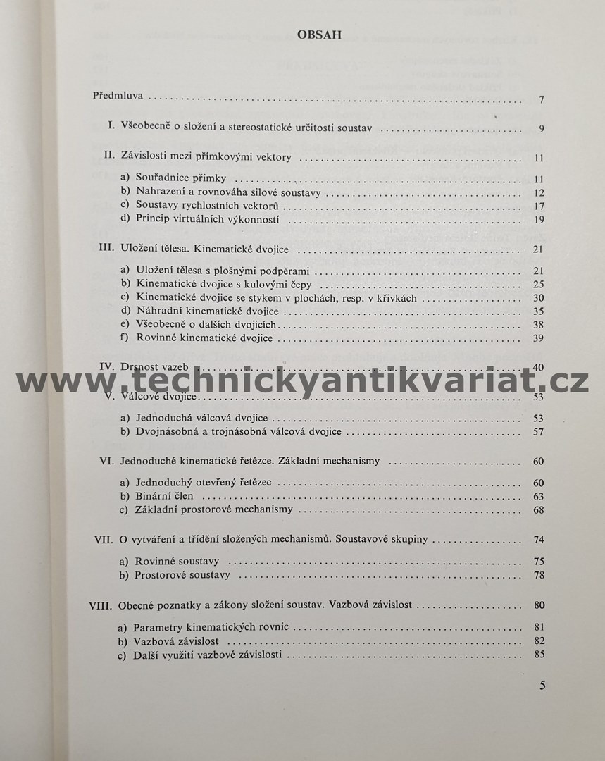 Teorie složení mechanismů - Josef Šrejtr (1963)