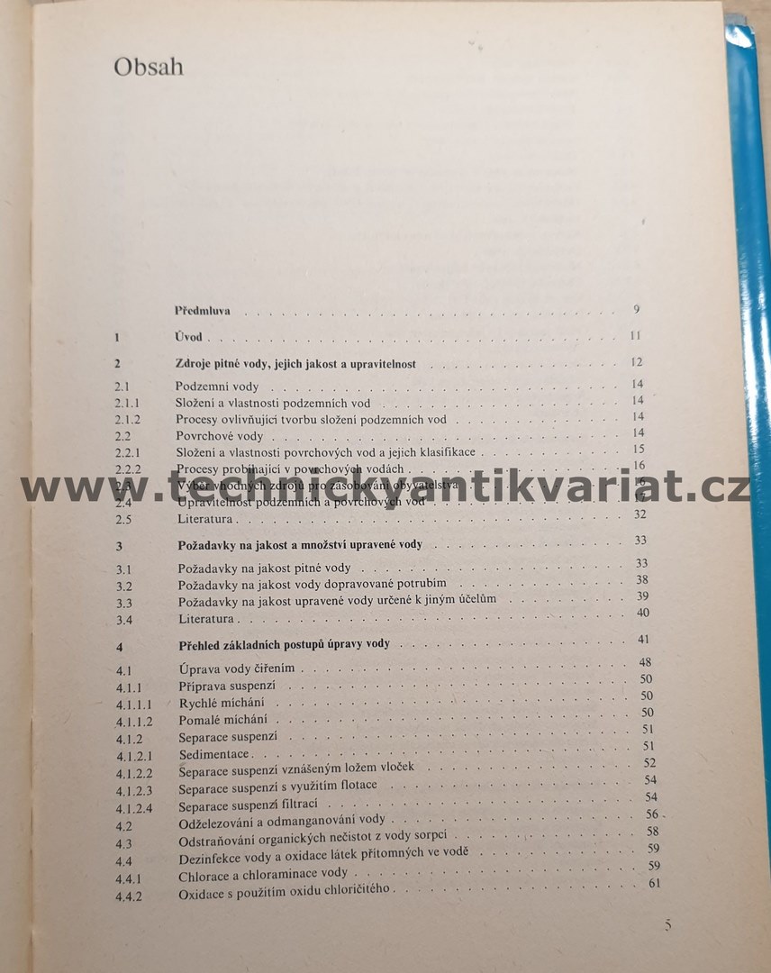 Příručka pro kontrolu a řízení provozu úpraven vody - Ladislav Žáček (1988)