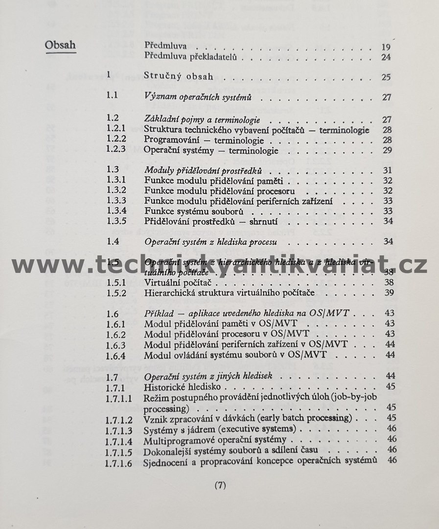 Operační systémy - E. Madnick, J. Donovan (1983)