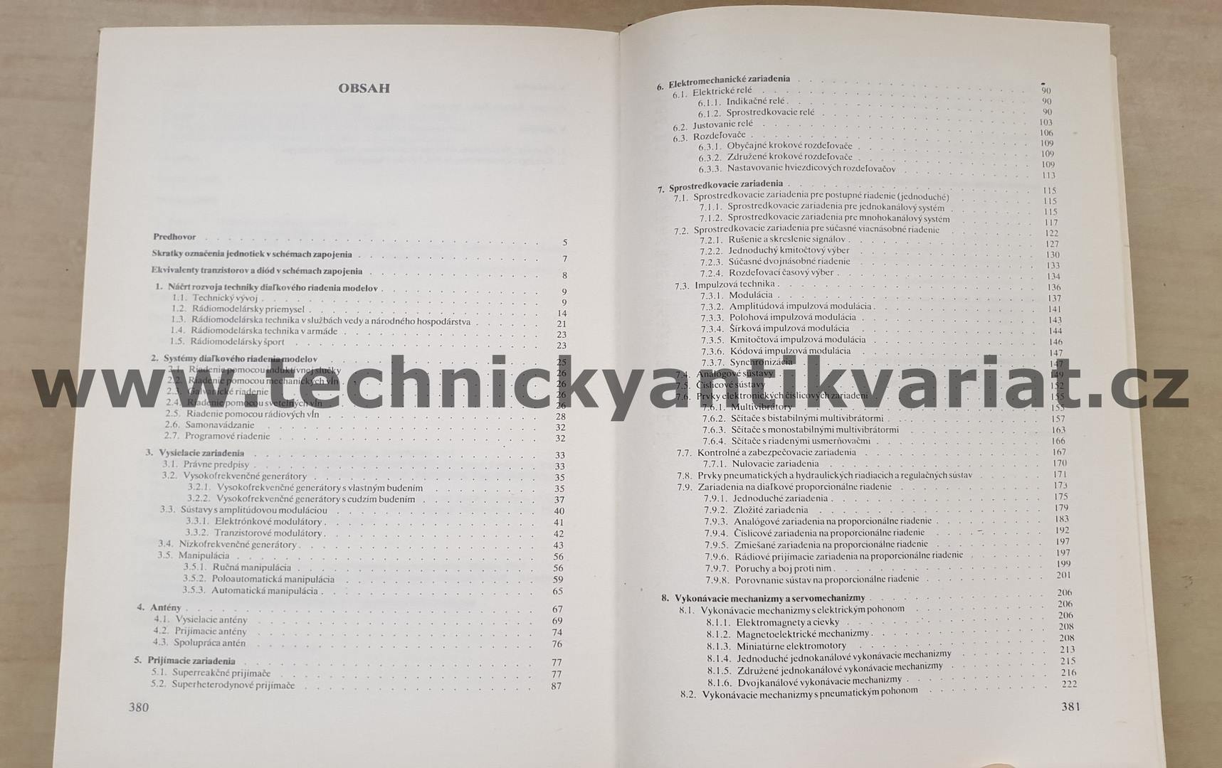 Dialkové ovládanie elektronických modelov - J.Wojciechowski (1978)