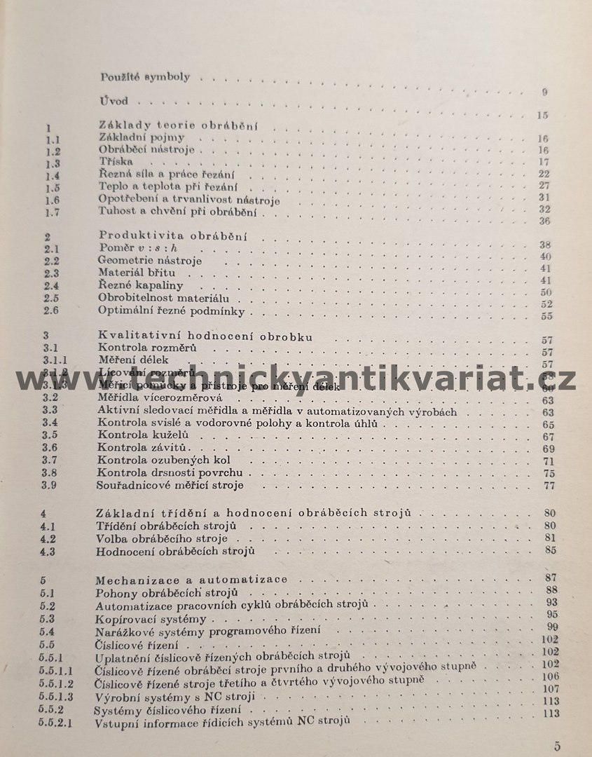 Technologie obrábění a montáží -  Bohumil Vlach (1990)
