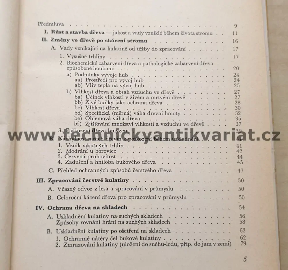 Ošetření dřeva na skladech - R.Ille, K. Peleška (1955)