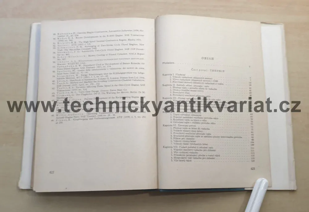 Vzduchem chlazené vozidlové motory - Julius Mackerle (1955)