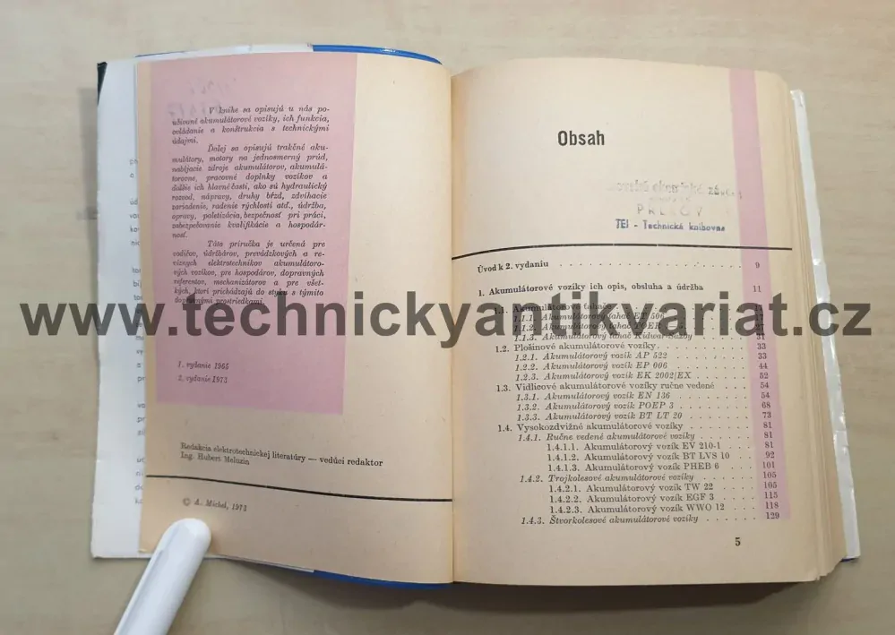 Akumulátorové vozíky - Alexander Michal (1973)