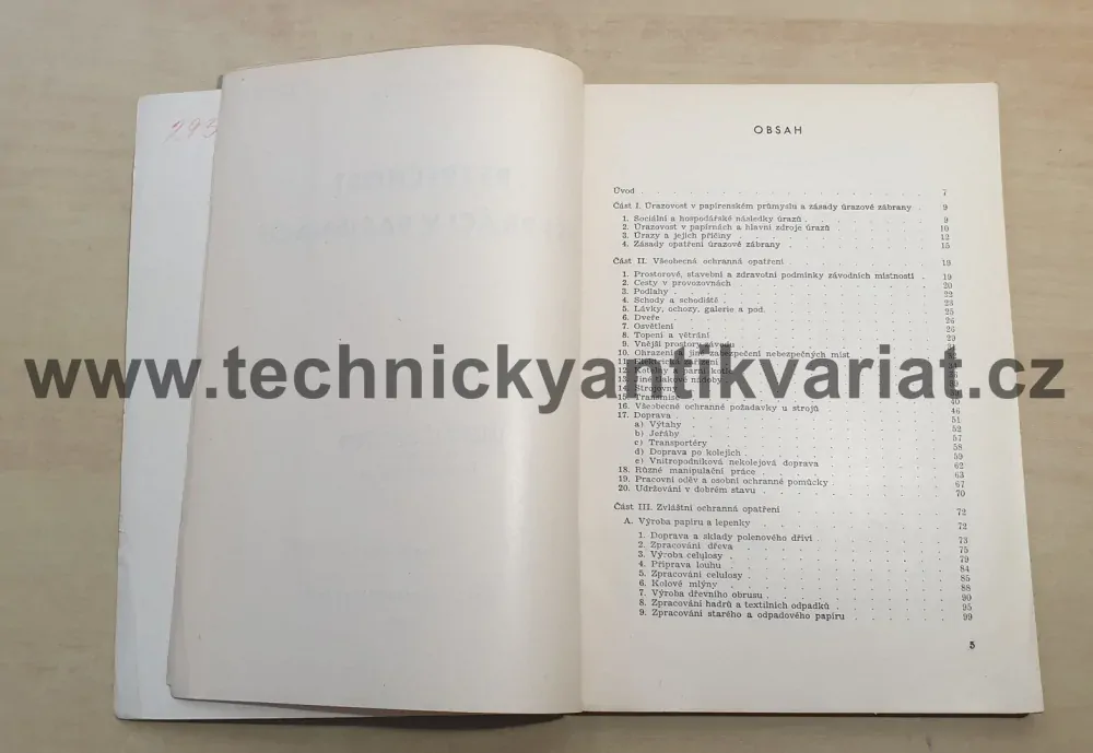 Bezpečnost práce v papírnách - Josef Petzold (1951)