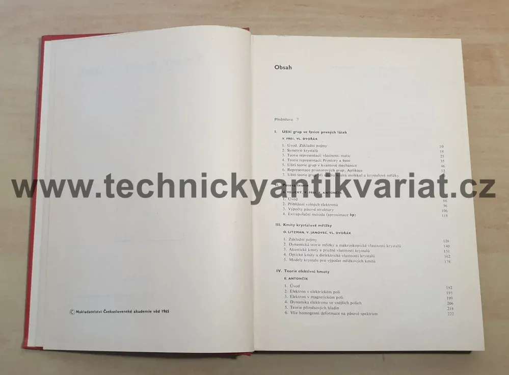 Teorie pevných látek (1965)