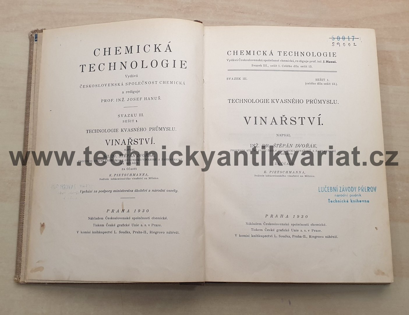 Vinařství - Štěpán Dvořák (1930)