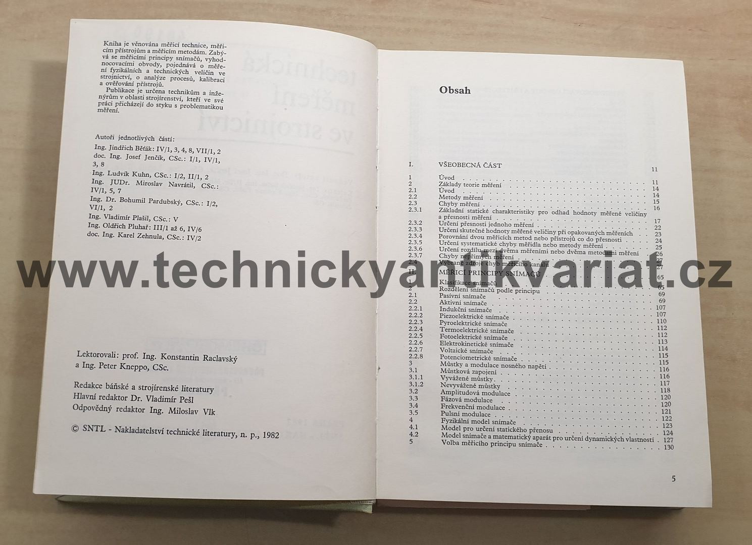 Technická měření ve strojnictví - J. Jenčík, L.Kuhn (1982)