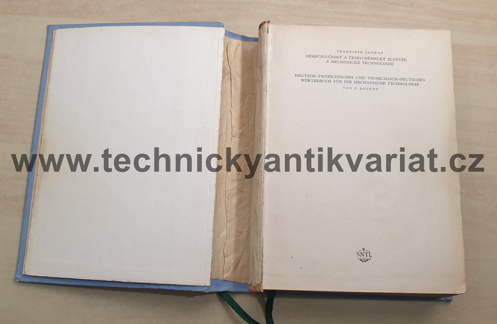 Německo-český a česko-německý slovník z mechanické technologie - František Soukup (1956)