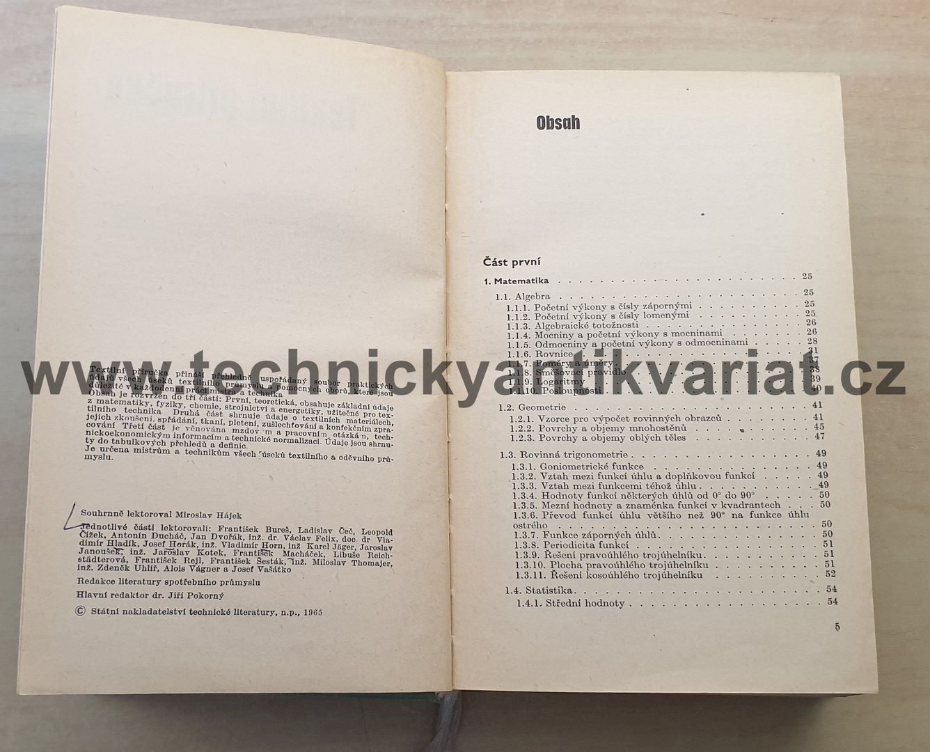 Textilní příručka (1965)