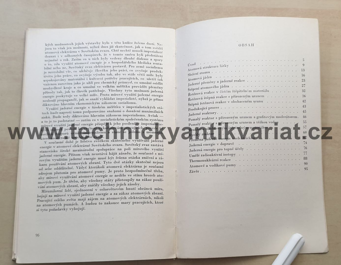 Využití atomové energie - Čestmír Šimáně (1955)