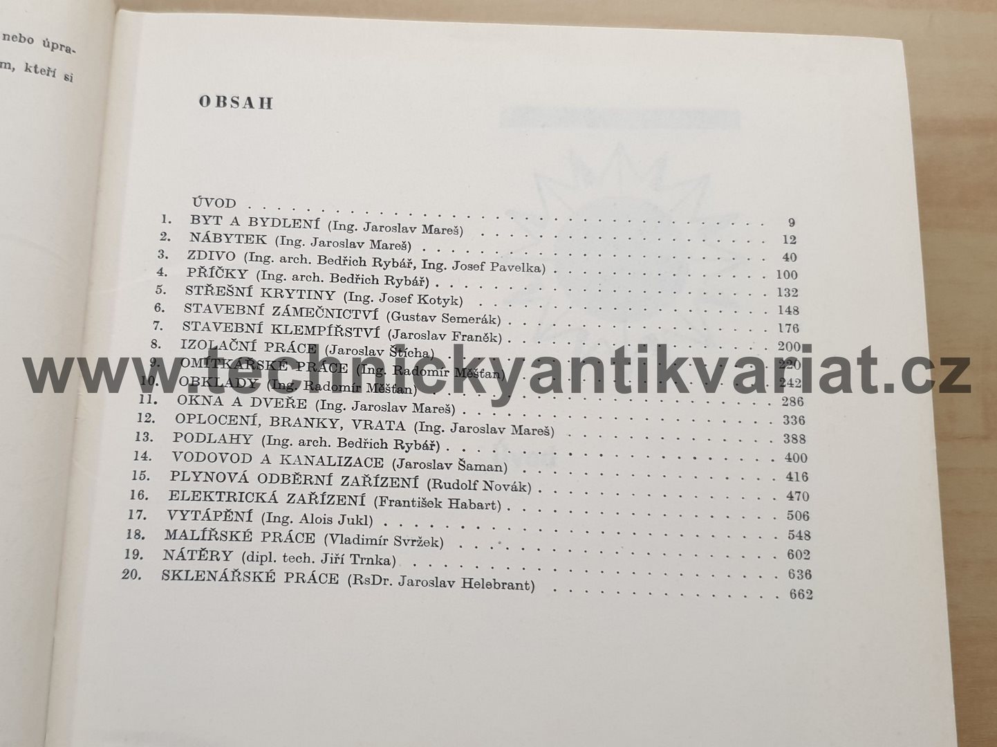 Úpravy v bytě a rodinném domku (1979)