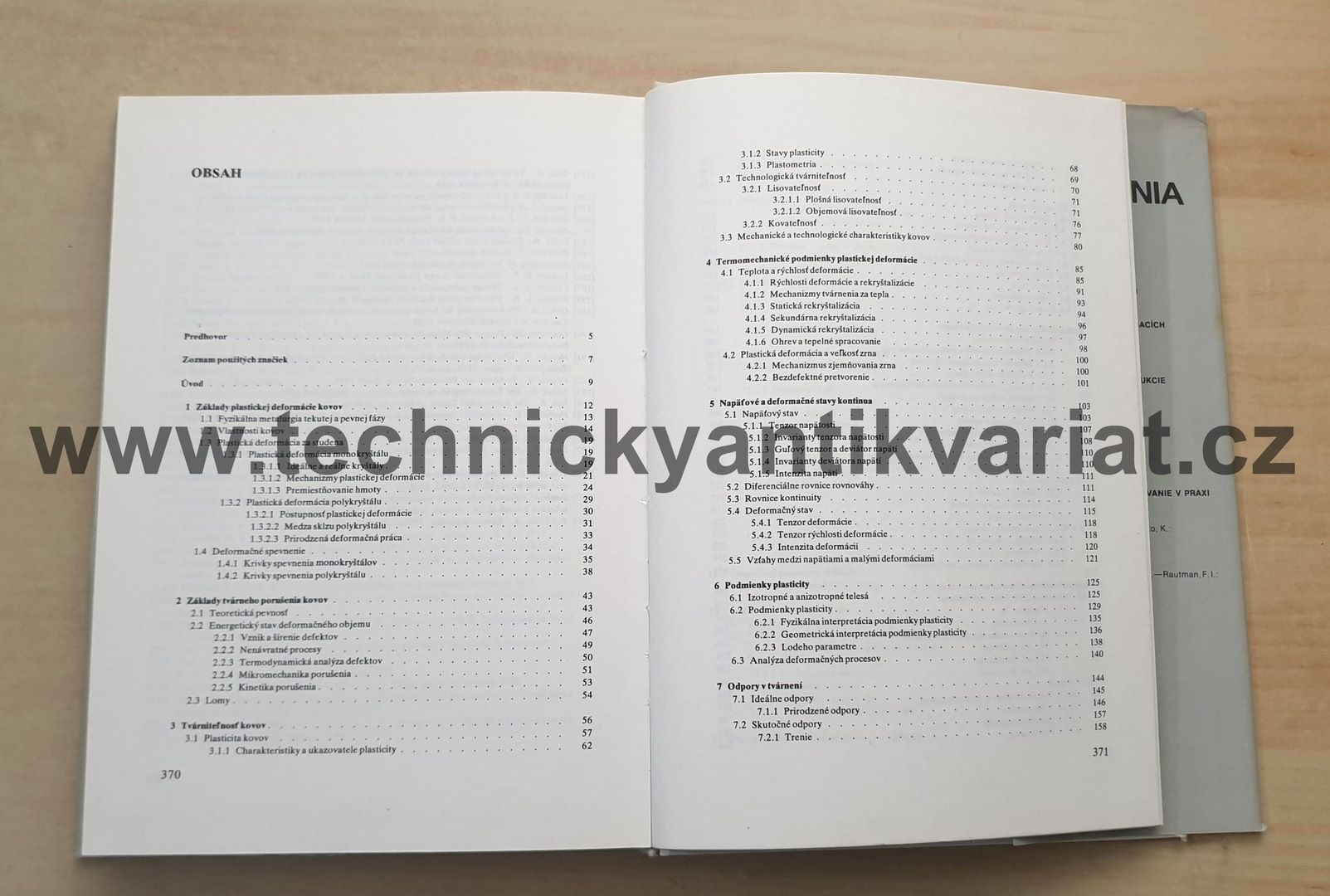 Teoria tvárnenia - F.Blaščík, K. Polák (1985)