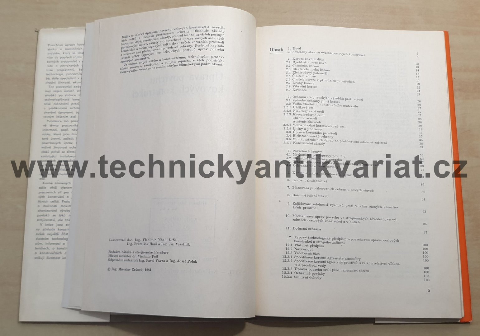 Úprava povrchů kovových konstrukcí - Miroslav Zrůnek (1981)