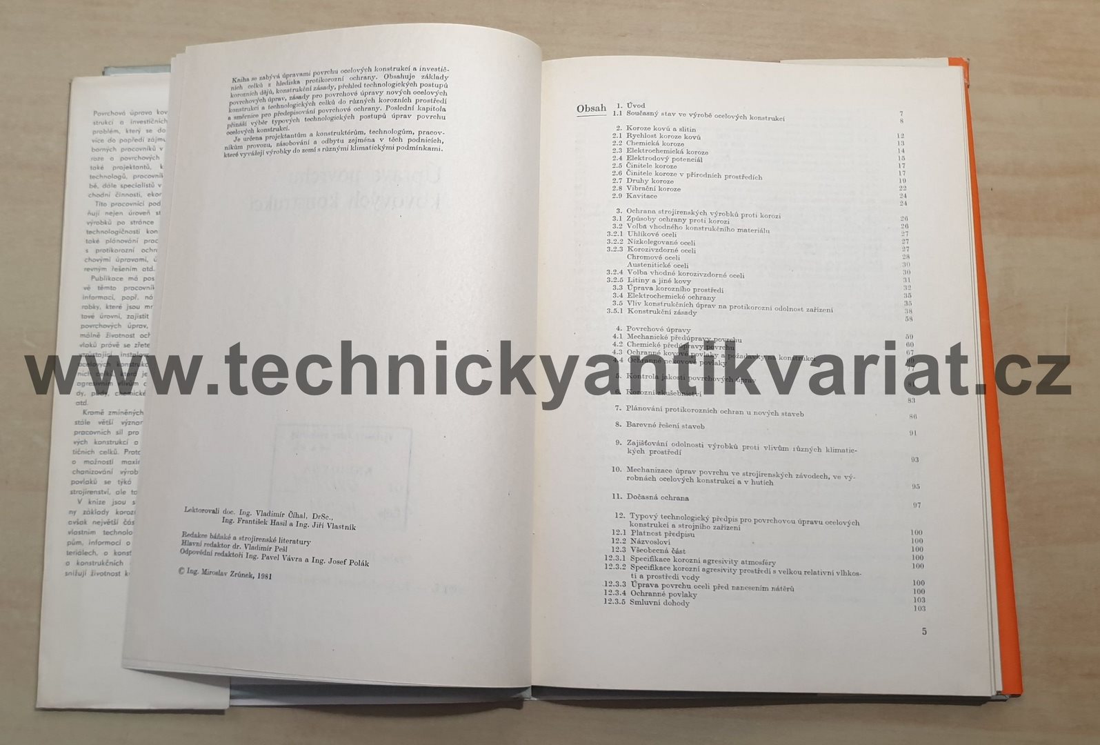 Úprava povrchů kovových konstrukcí - Miroslav Zrůnek (1981)