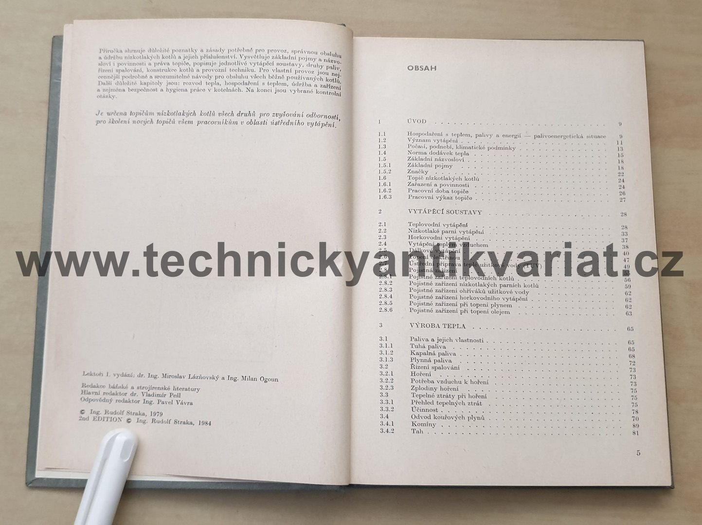 Příručka pro topiče nízkotlakých kotlů - Rudolf Straka (1984)