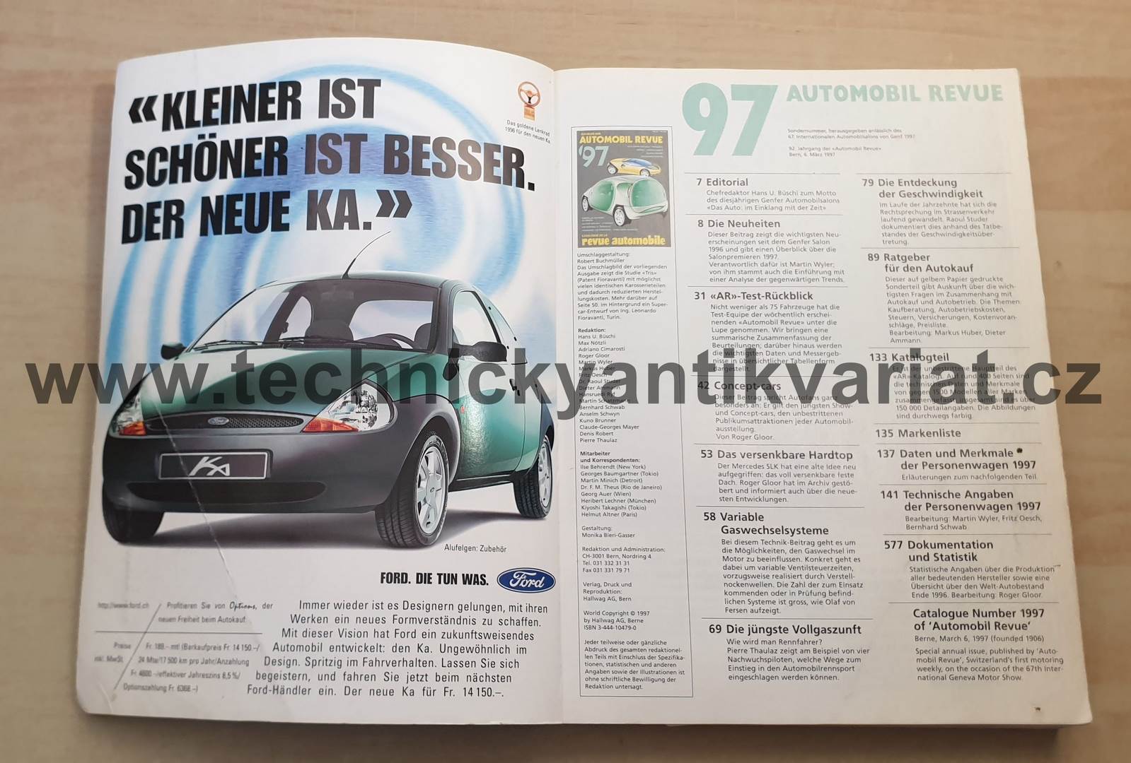 Automobil revue 1997