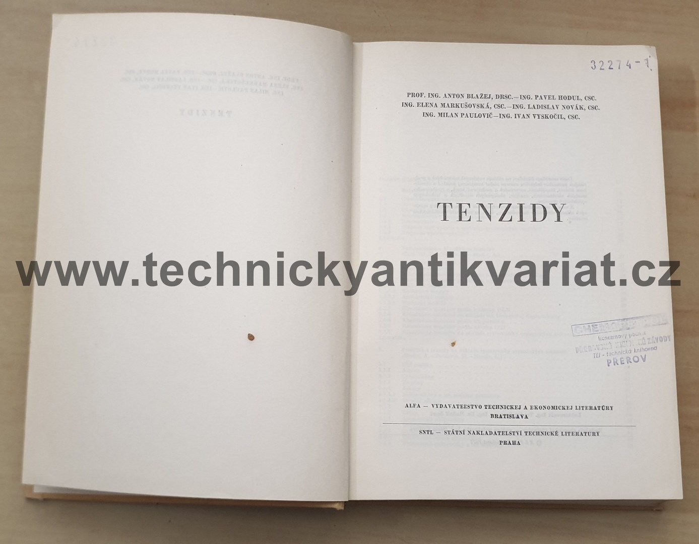 Tenzidy - Anton Blažej (1977)