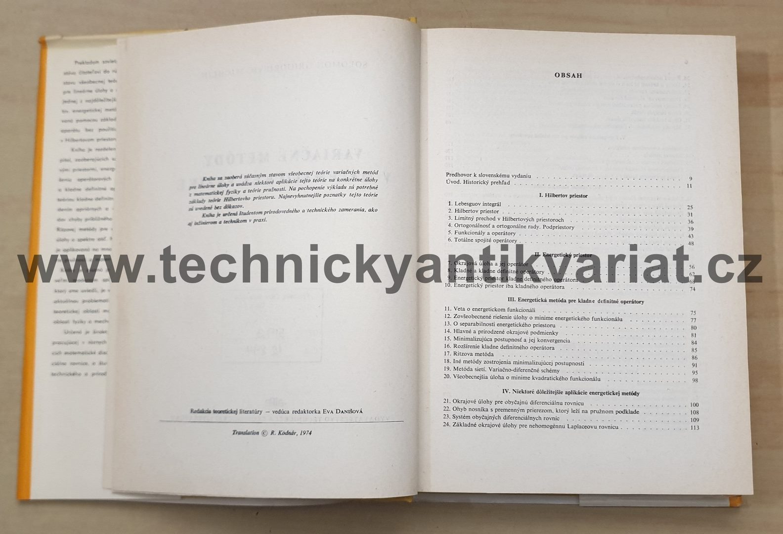 Variačné metody v matematickej fyzike - S.G.Michlin (1974)