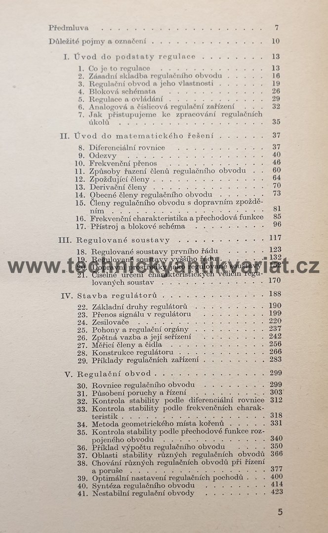 Příručka regulační techniky - Winfried Oppelt (1967)