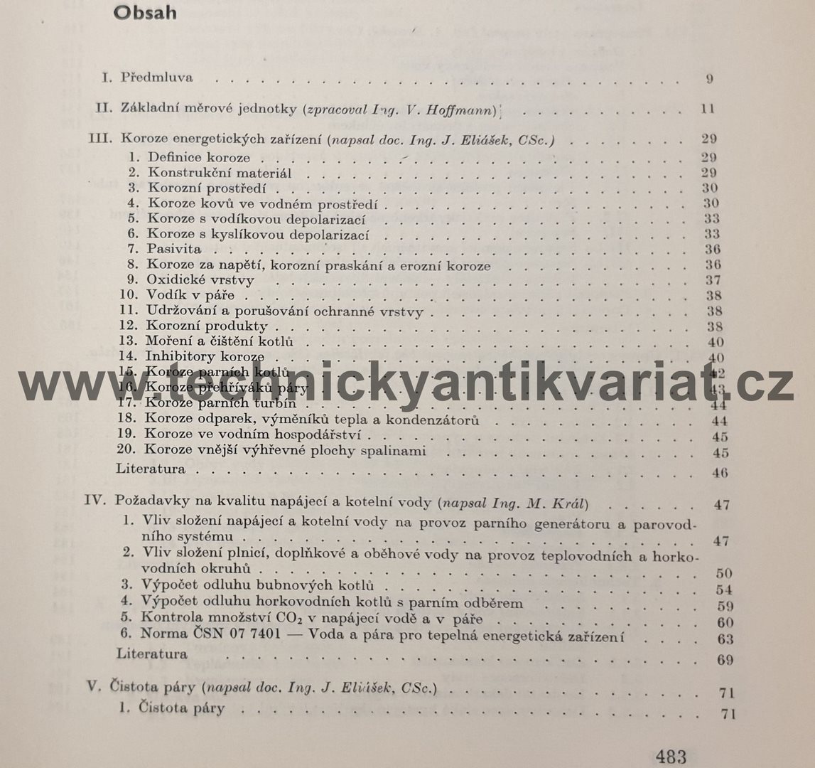 Technická příručka pro pracovníky oboru úpravy průmyslových vod (1973)