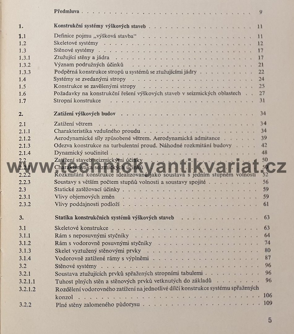 Výškové stavby s tuhými jádry a výztužnými stěnami - M. Jendele, J. Šejnoha (1976)