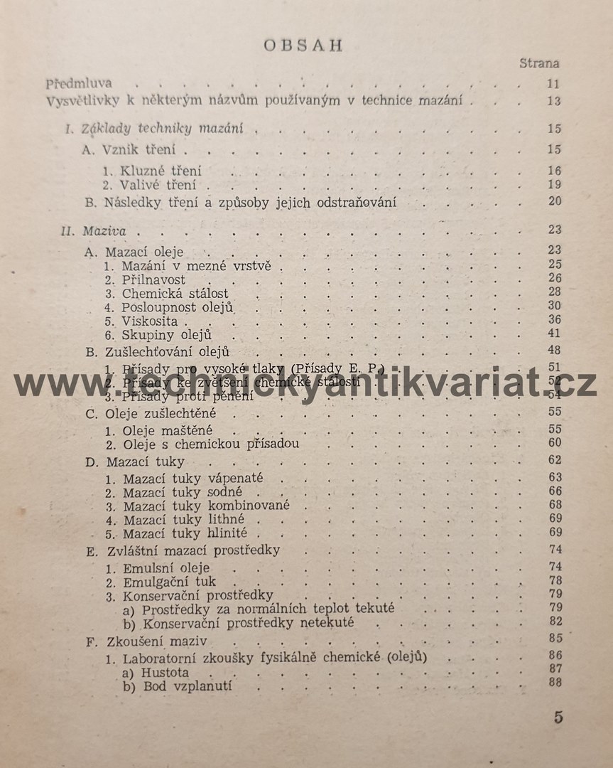 Technika mazání v průmyslových závodech - Šafr, Dyk (1956)