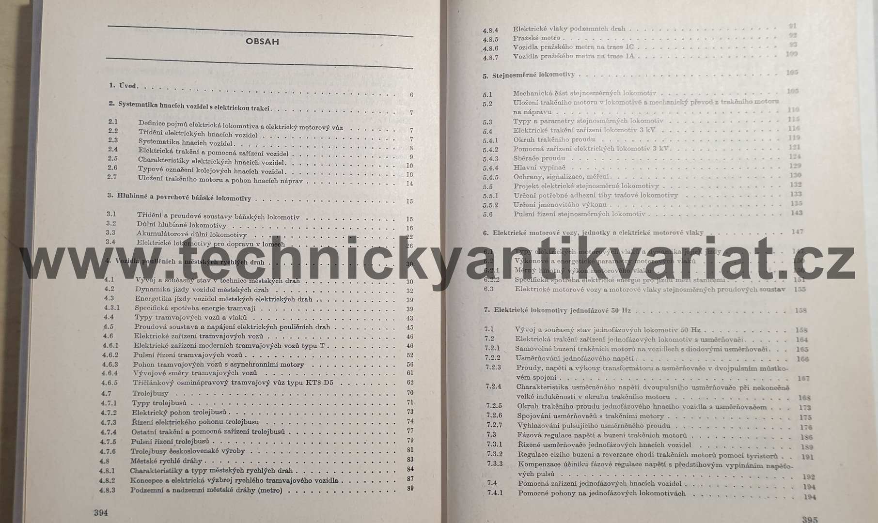 Vozidla elektrické trakce - František Jansa (1987)