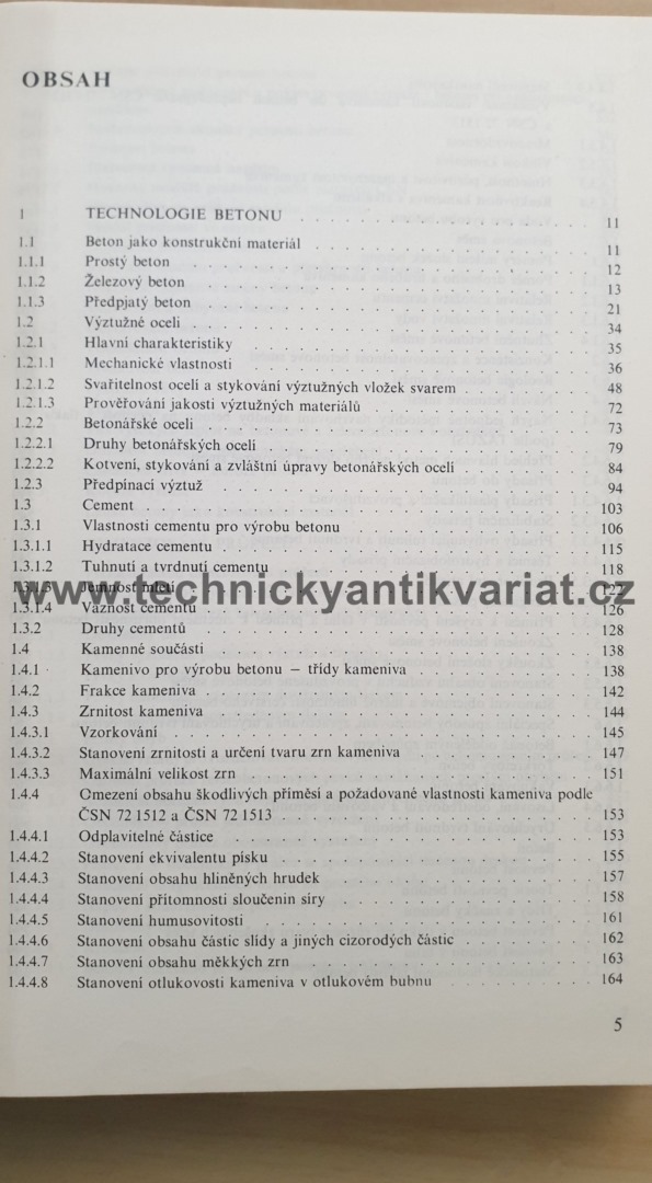 Betonové stavitelství I. - Jílek, Novák (1986)