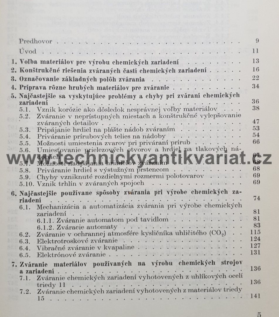 Zváranie v chemickom strojárstve - E. Hronček (1972)