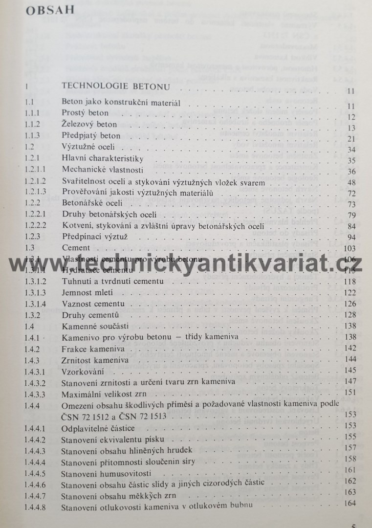 Betonové stavitelství I. - Jílek, Novák (1986)
