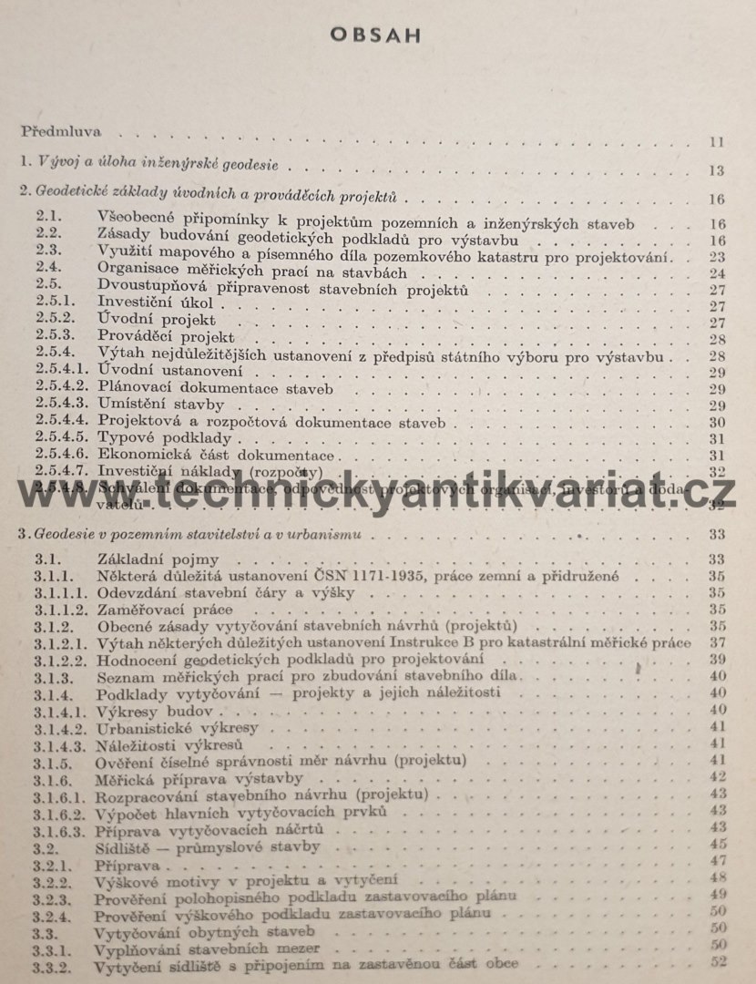 Inženýrská geodesie - V. Krumphanzl (1959)
