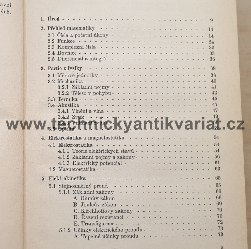 Základní kvalifikační učebnice - slaboproudá elektrotechnika - Jiří Trůneček (1971)